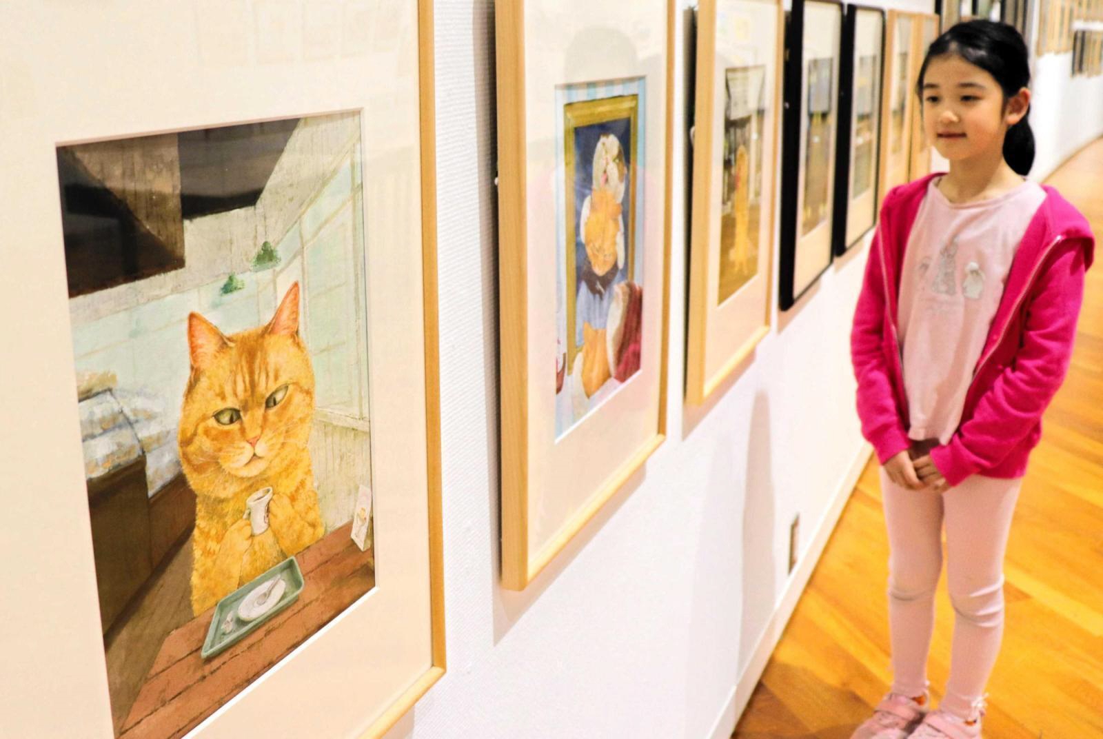 日本画(31)　子猫 スイッチョねこ｜青幻舎 SEIGENSHA Art Publishing, Inc.