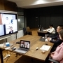 東京、神戸市など４元中継で開かれたオンライン交流会