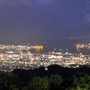 夜になればこんなに素晴らしい夜景も。摩耶山掬星台より