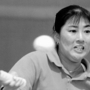 女子シングルス３回戦　ライバルの伊達に逆転勝ちし、ベスト１６に進出した沢松＝１９９５年１月２１日、メルボルン（ＡＰ＝共同） 
